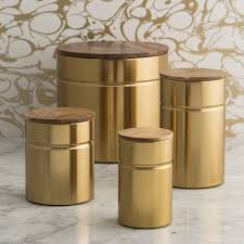 Here is a selection of 7 to keep coffee fresh and look beautiful in your when shopping for the best coffee storage canister look out for opaque containers with airtight lids. Typhoon Modern Kitchen Gold Bread Bin And Kitchen Storage Canisters Ebay Kitchen Storage Canisters Gold Kitchen Accessories Kitchen Containers
