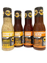 Buy Buffalo Wild Wings Sauce Variety Sampler Bundle Parmesan Garlic Honey Bbq Asian Zing Caribbean Jerk 12 Ounces Each Online In Vietnam B08lhgf6cz