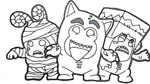 I see your true colors! Magical Oddbods Coloring Page Free Printable Coloring Pages For Kids