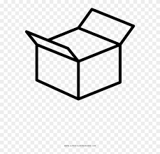 Free coloring pages to download and print. Open Box Coloring Page Icon Hd Png Download 1000x1000 1697057 Pngfind