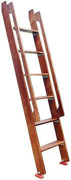Maybe you would like to learn more about one of these? Amazon Com Solid Wood Bunk Bed Ladder With Handrail Floor Anti Slip Dormitory Ladder With Hooks Rubber Feet For Rv And Home With 330lbs Load Color 1 5m 5 Step Tools Home Improvement
