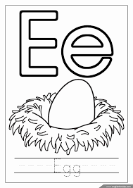 Letter E Coloring Page Luxury Printable Alphabet Coloring Pages Letters A J In 2020 Letter A Coloring Pages Alphabet Coloring Pages Alphabet Coloring