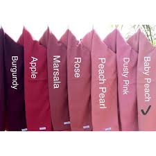 Warna pastel adalah jenis warna yang lembut dan kalem, sehingga kebanyakan yang menyukai macam macam warna pastel adalah perempuan. Rahina Indonesia Warna Baby Peach Shopee Indonesia