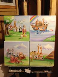 Noah Noahsark Animals Ark Boat Nursery Painting Www Facebook Com Whimsicalimaginingspaintings Noah Noahs Ark Mural Noahs Ark Nursery Noahs Ark Theme