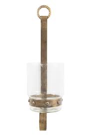 Wall lights can instantly turn a flat wall into something decorative and worth noticing. Creative Co Op Ec0237 Glass And Metal Candle Holder Wall Sconces Gold Buy Online In Angola At Angola Desertcart Com Productid 176147144