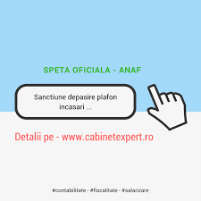 Check spelling or type a new query. SancÈiune DepÄÈire Plafon IncasÄri SpeÈÄ OficialÄ Anaf Cabinetexpert Ro Blog Contabilitate