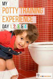 My Potty Training Experience Day 1 Day 2 Day 3 Day 4