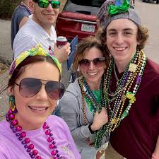 Rolling with the good times! 💜💛💚Quick trip back home for a fun filled  Mardi Gras weekend. Although these trips are always so rushed, they leave  us feeling recharged and remind us how