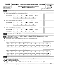 2020 Form Irs 8888 Fill Online Printable Fillable Blank Pdffiller
