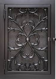 Rococo 16x25 Fancy Vents Decorative Vent Cover Exterior Door Designs Wrought Iron Doors