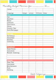 Monthly invoice tracker template excel someka ss6 templates. Printable Monthly Bill Chart Late Expense Tracking Planner Tracker Organizer Template