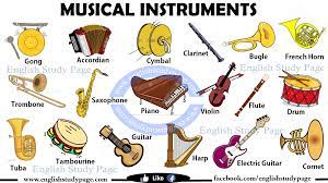 Most musical instruments use resonance to amplify the sound waves and make the sounds louder. Musical Instruments In English English Study Page