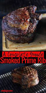 Smoked Prime Rib Recipe And Video Recipe Prime Rib Recipe Smoked Prime Rib Rib Recipes