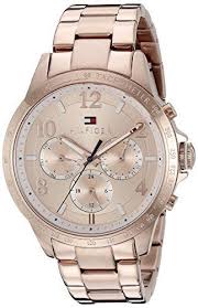 Tommy Hilfiger Womens 1781642 Dani Analog Display Japanese Quartz Rose Gold Watch Continue To The P Tommy Hilfiger Watches Tommy Watches Gold Watches Women