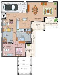 Plan Maison Plain Pied Maison Pied Plain Plan Single Storey House Plans House Plans One Story Small House Plans