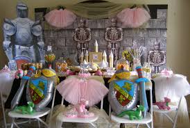 Birthday Party In A Box Princess And Knight Birthday Party In A Box Knight Party Princess Birthday Party Disney Princess Tea Party