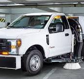Powerful, Maneuverable Parking Lot Sweepers from Haaker
