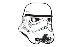 Storm Trooper Helm Star Wars Stencil Star Wars Drawings Helmet Drawing