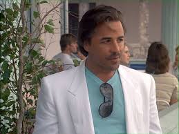 The name crubbs is an amalgam of the two main miami vice characters, crockett and tubbs. crubbs is always keeping an eye on ned. Don Johnson As Sonny Crockett Miami Vice Pilot Cafleurebon Perfume Blog
