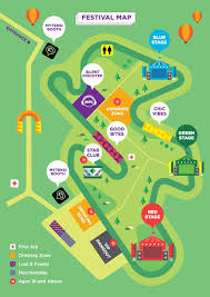 Flat Colors Festival Map No 3d Maps Illustration Design Map Layout Infographic Map