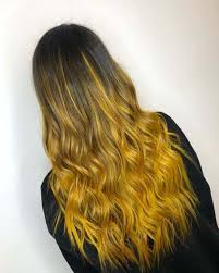 Black And Yellow Hair Style 44 Superb Yellow Highlighted Hair Color Trend In 2109 Cleverstyling Yellow Hair Color Hair Color For Black Hair Hair Styles