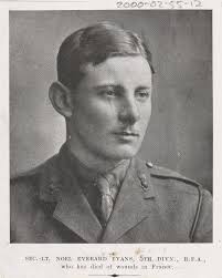 Second Lieutenant Noel Evans