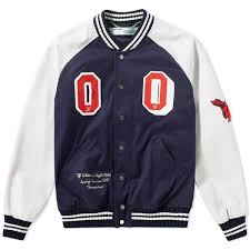 Black And White Varsity Jacket Womens Off White Patch Varsity Jacket 1 660 Liked On Polyvore Featuring Outerwear Jackets Off White Jacket Denim Jacket Women Jackets Off White Varsity Jacket