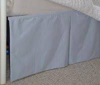 Fancy collection 5pc day bed cover navy blue white light blue gray squares new. Easy Diy Daybed Dust Ruffle Decorating Project Simplysmartliving Com Diy Daybed Diy Bed Skirt Dust Ruffle