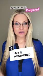 9/7/2025 LIVE Event Postponed Announcement