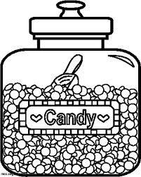 We are entering into the few weeks leading up to valentine's day or as i like to call it sugar season. Delicious Candy Jar Coloring Pages Bulk Color
