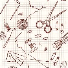 Our shop is located in beautiful barrie ontario canada, the gateway to ontario's cottage country. Sewing And Knitting Doodle Seamless Royalty Free Cliparts Vectors And Stock Illustration Image 8774924