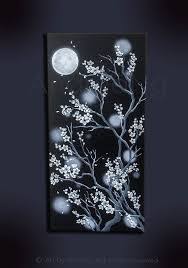 Art Black And White Painting Ideas For Beginners Find And Save Ideas About Simple Canvas Paintings On Pinterest See More Ideas About Simple Canv Black Canvas Paintings Acrylic Painting Canvas Moon Painting
