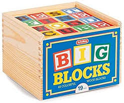 Without it, you will not be able to say words properly even if you know how to write those words. Amazon Com Schylling Abc Big Blocks 48 Piece Wood Alphabet Blocks Toys Games