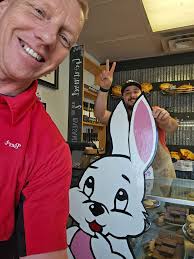 Eddie entertaing at the care home in Bristol.