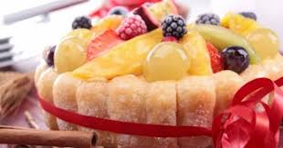 شارلوت الفواكه Recipe Food Baking Desserts