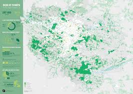 Carte de france avec pays frontaliers. Bois Et Forets En Ile De France