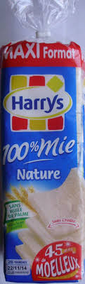 100 Mie Nature Sans Croute Maxi Format Harrys 650 G 6 Tranches