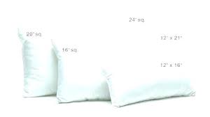 Throw Pillow Sizes Decorative Pillow Form Sizes Custom Rugs