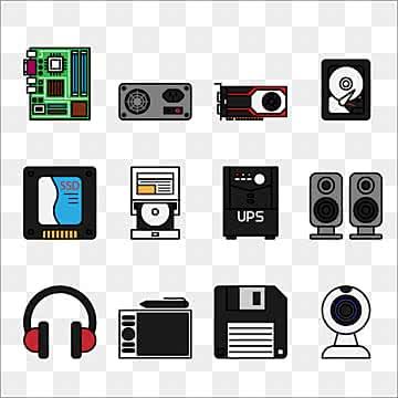 Gambar Perangkat Keras Komputer PNG, Vektor, PSD, dan Clipart Dengan  Background Transparan untuk Download Gratis | Pngtree