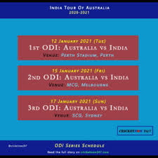 Essential cookies are required for the operation of our website. India Tour Of Australia 2020 21 Full Schedule T20i Test Odi Cricket Now 24 7