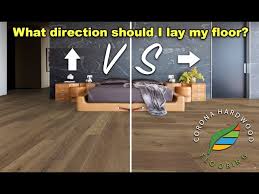 Refinish hardwood or install lvp? Determining The Direction To Lay Install Hardwood Laminate Or Luxury Vinyl Plank Flooring Youtube