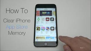 How To Clear Iphone App Store Memory Youtube