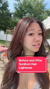 Used Sun Bum Hair Lightener 7 times ☀️💛 I know it says ‘blonde/light brown  only,’ but it gave me the exact warm brown I wanted. I’m aware my hair  already has red undertones and this is exactly what I ...
