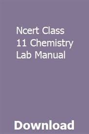 Ncert Class 11 Chemistry Lab Manual Honda Shadow 11th Chemistry Chemistry Labs