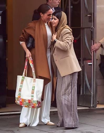 🚨NEW: Meghan Sussex and Nobel laureate and girls' education activist Malala  Yousafzai had dinner at Claridge's hotel on October 7, 2026. They teamed up  publicly during a live video chat to mark the