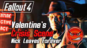 We promote bold policy ideas in four key areas: Fallout 4 Nick Valentine S Crisis Scene Nick Leaves Due To Low Approval Youtube