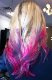 Pink Purple Hair Chalk I Got This For My Kid For Christmas Can T Wait To Try Hair Styles Cool Hairstyles Hair
