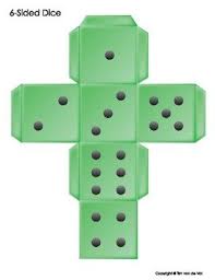 This application rolls a dice with letters instead of the numbers 1 to 6. Printable Dice Templates Make Your Own 6 10 12 Sided Dice Tpt In 2021 Dice Template 12 Sided Dice Printables