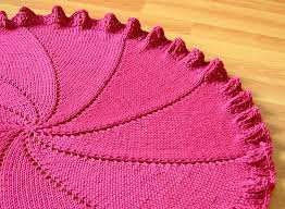 Distribute stitches evenly across needles … place a marker … and join for working in the round, being careful not to twist. these are phrases to strike fear in and just work the first stitch on the left needle tip—knit or purl as the pattern requires. Ravelry Round Or Pinwheel Baby Blanket Pattern By Genia Planck
