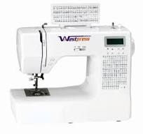 Máquina de Costura Portátil WEST-50100 Bivolt: 200 Pontos ...